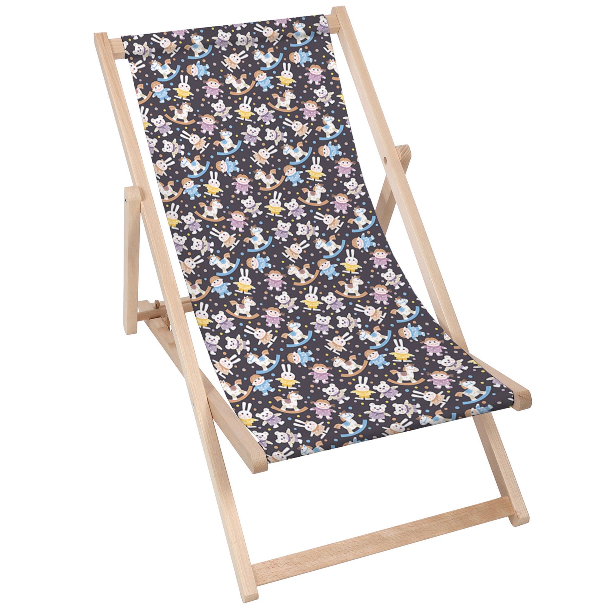 Wooden Deck Chair Toys-M