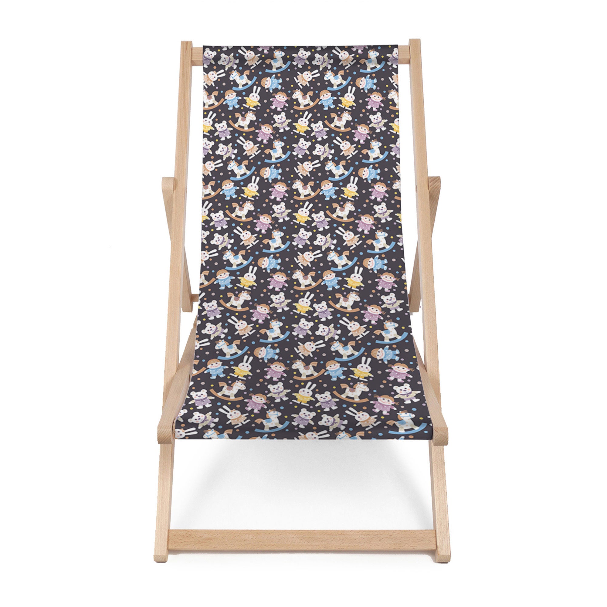 Wooden Deck Chair Toys-M