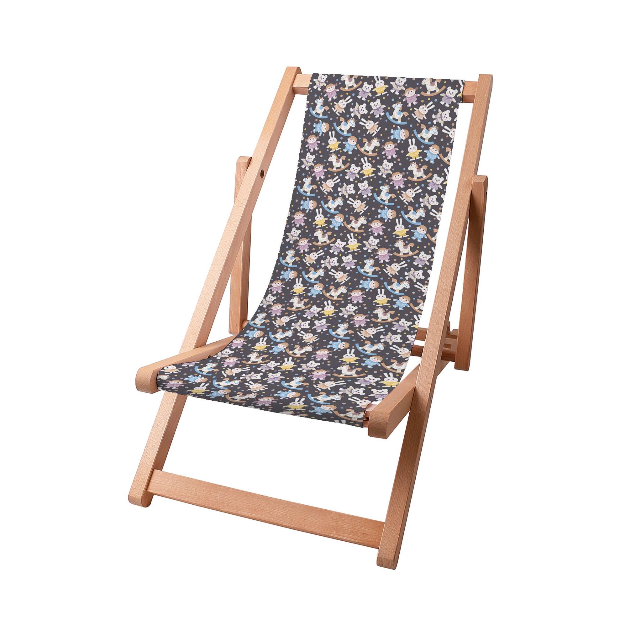 Wooden Deck Chair Toys-S