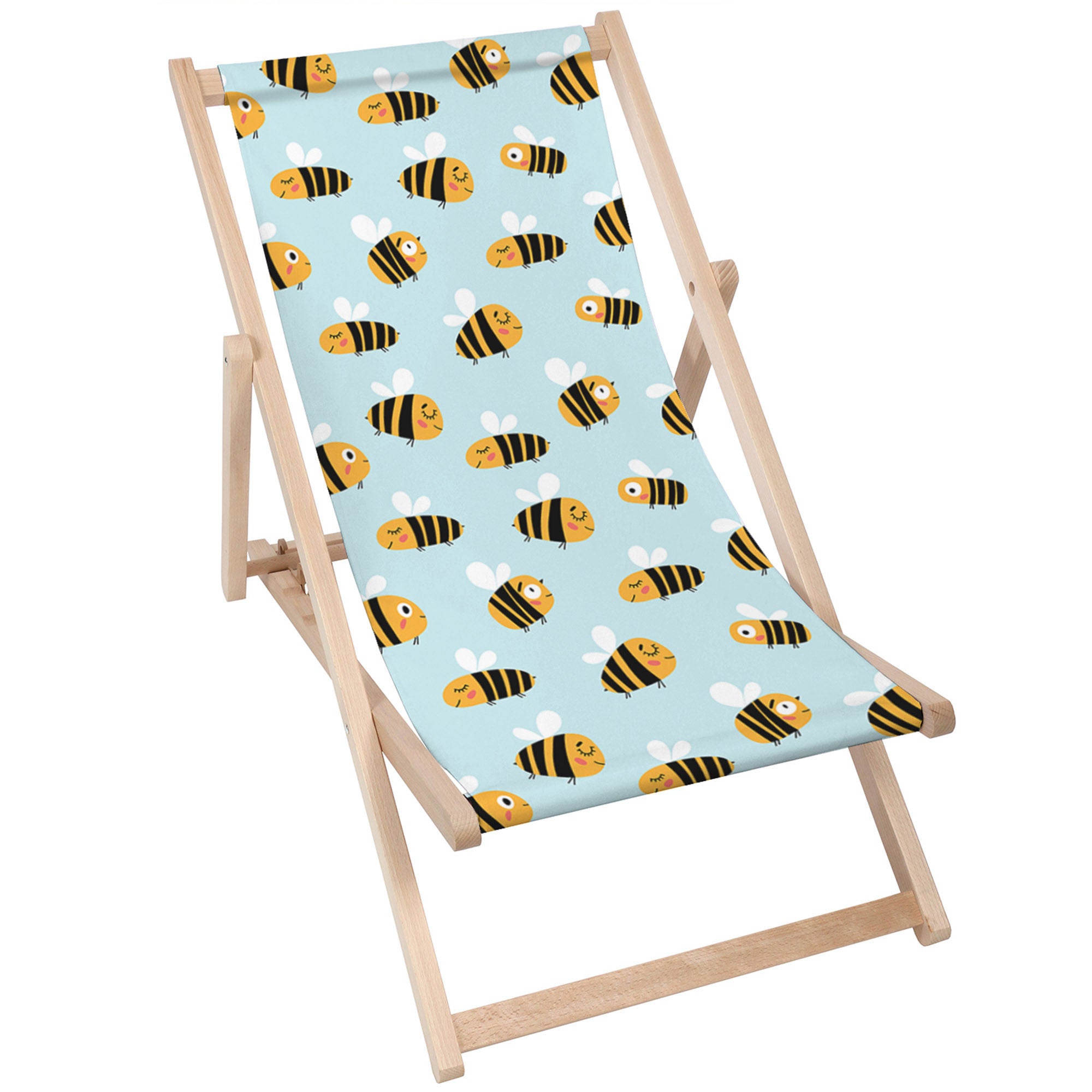 Wooden Deck Chair Bee Life-M