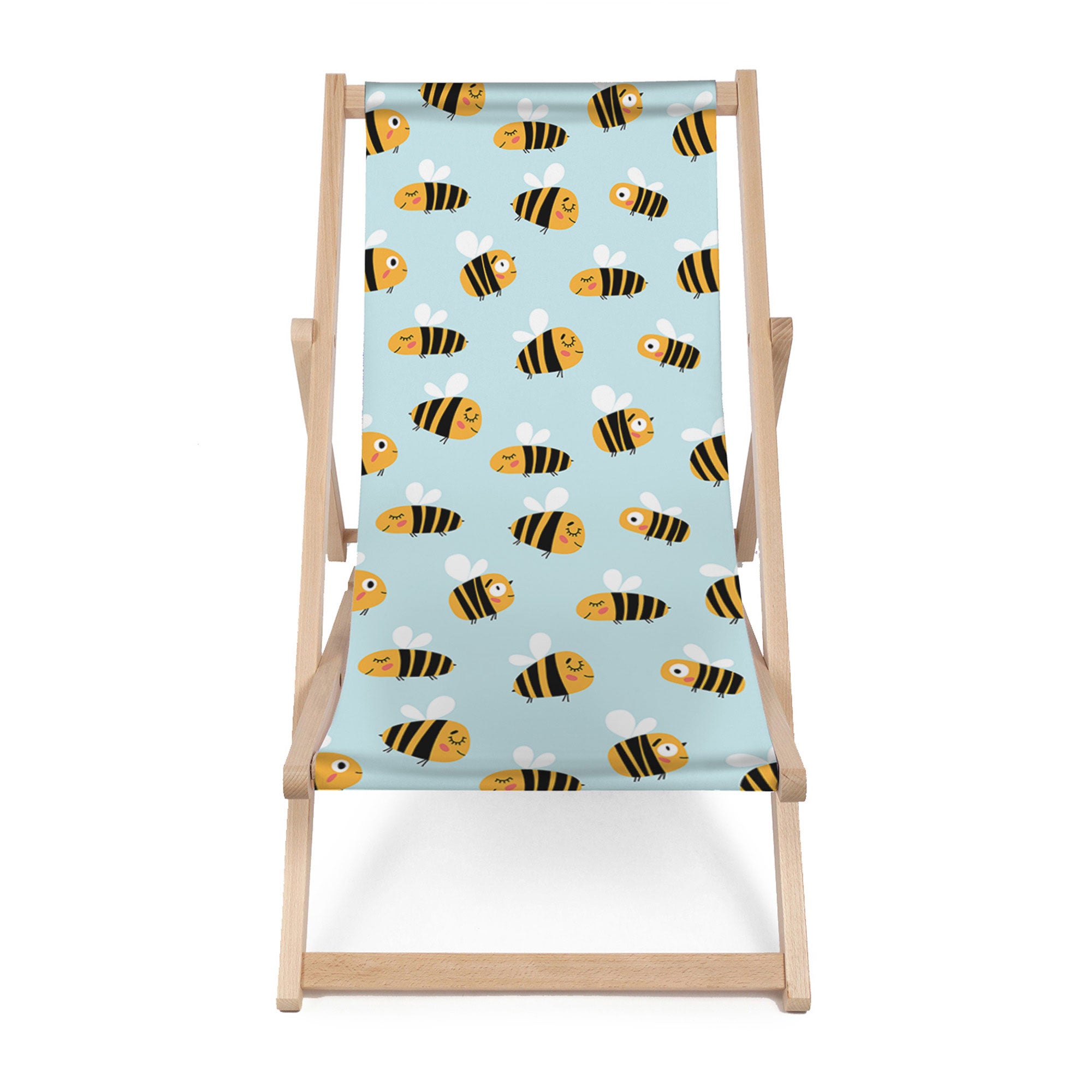 Wooden Deck Chair Bee Life-M