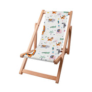 Wooden Deck Chair Happy Zoo-S