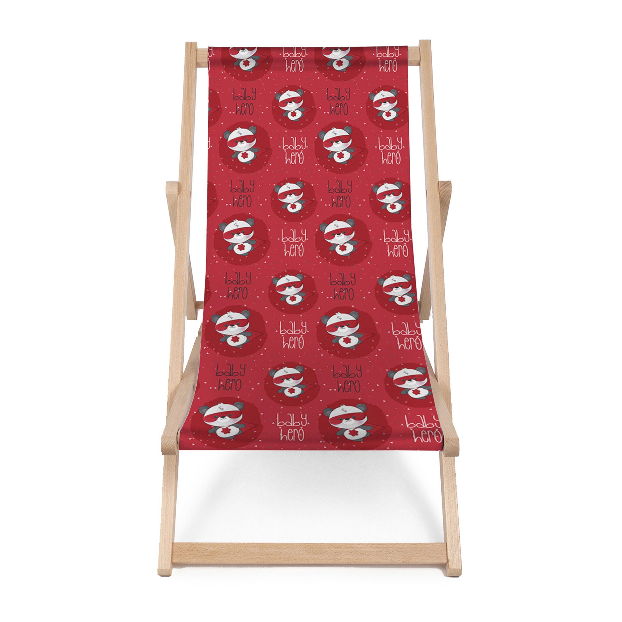 Wooden Deck Chair Baby Hero-M
