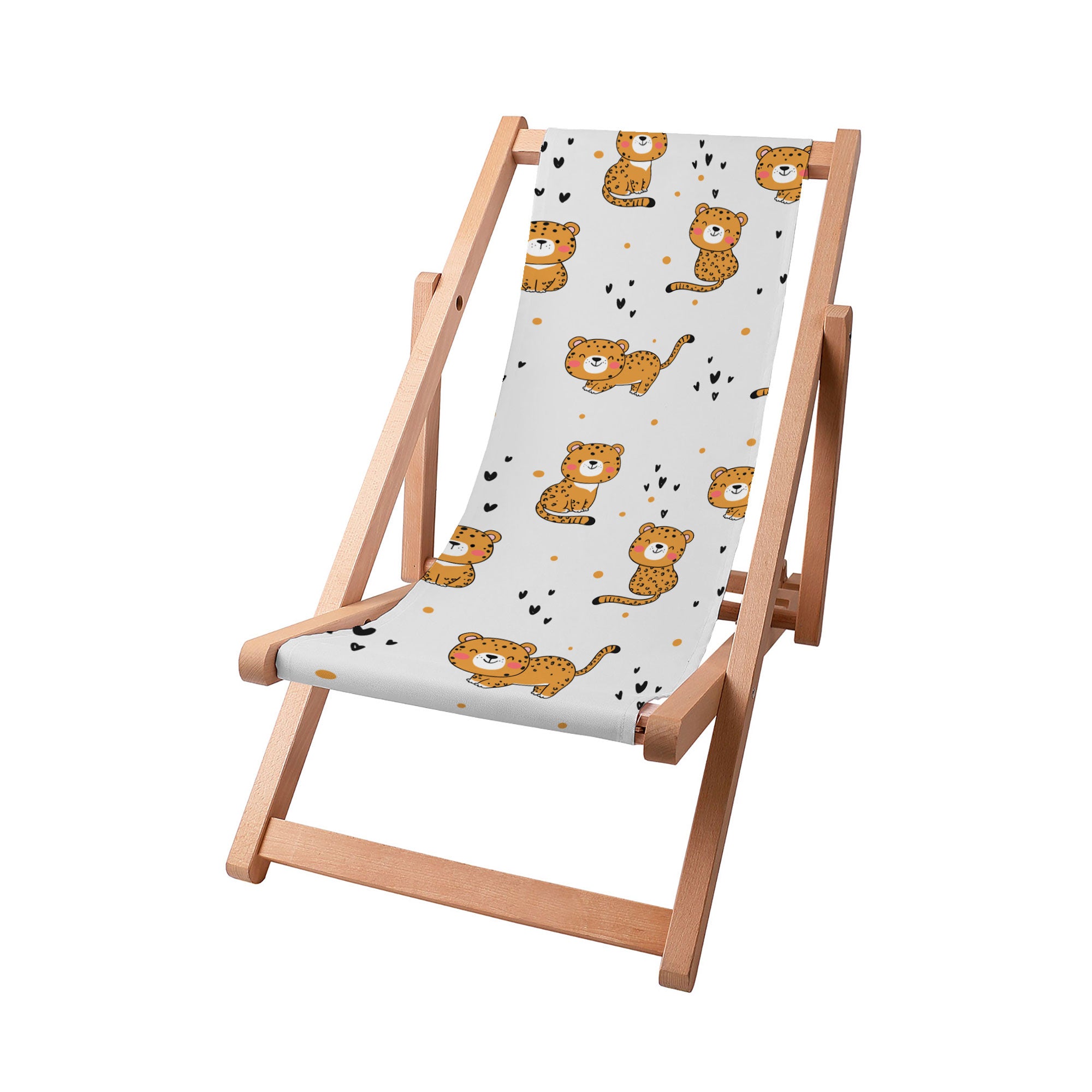 Drevené ležadlo Baby Tiger