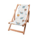 Wooden Deck Chair Blue Elephant-S