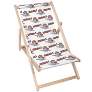 Wooden Deck Chair Cartoon Fox-M