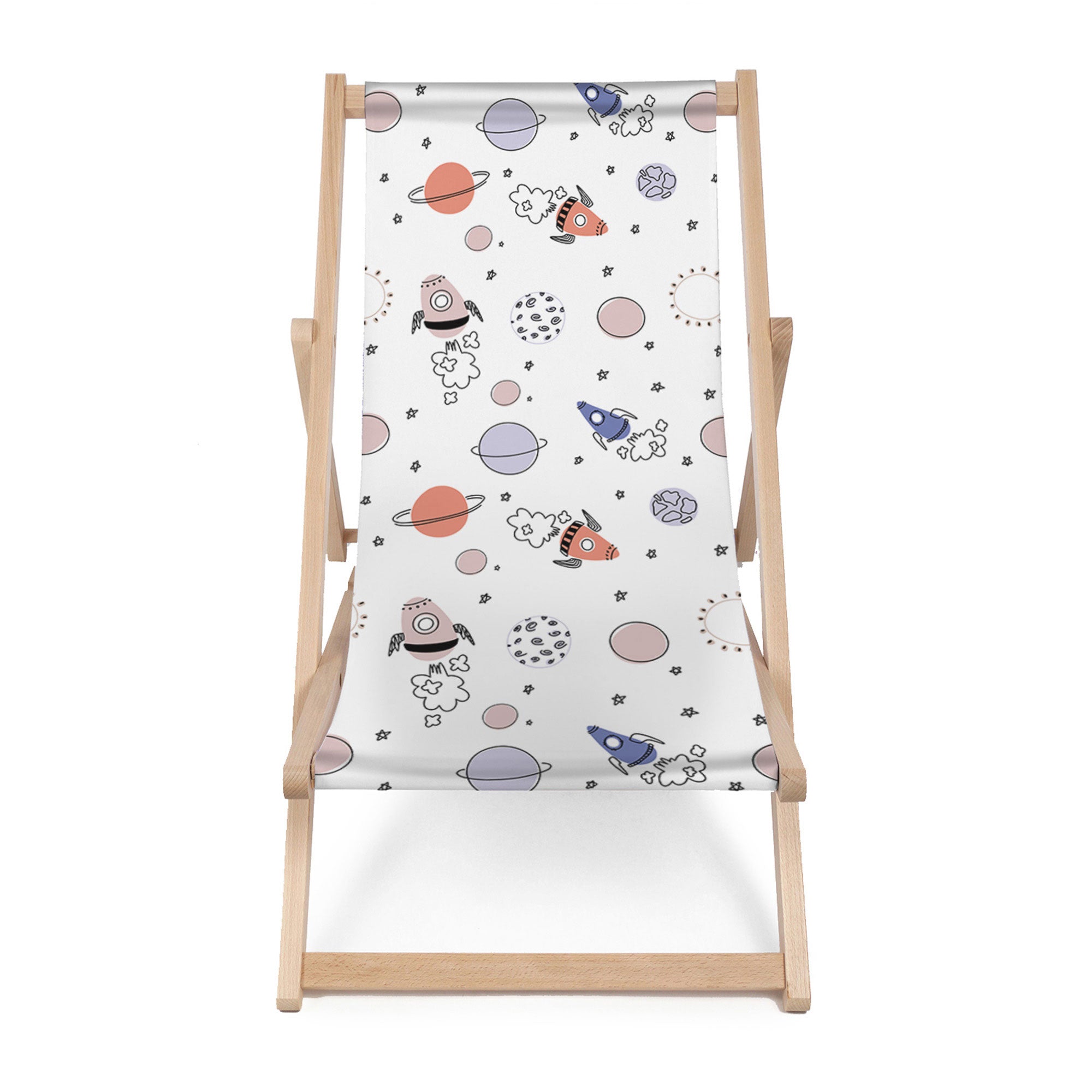 Wooden Deck Chair Cartoon Galaxy-M