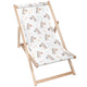 Wooden Deck Chair Cute Giraffe-M