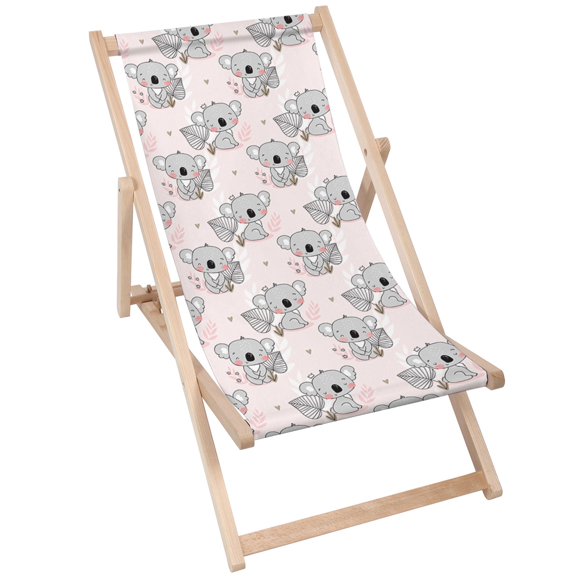 Wooden Deck Chair Cute Koala-M