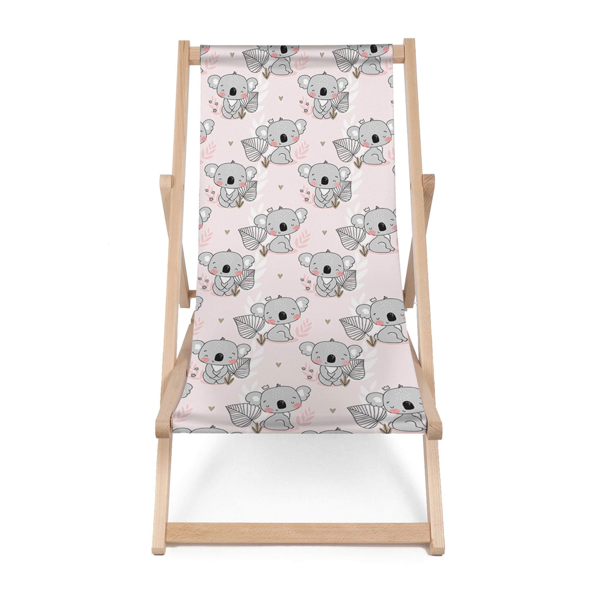 Wooden Deck Chair Cute Koala-M