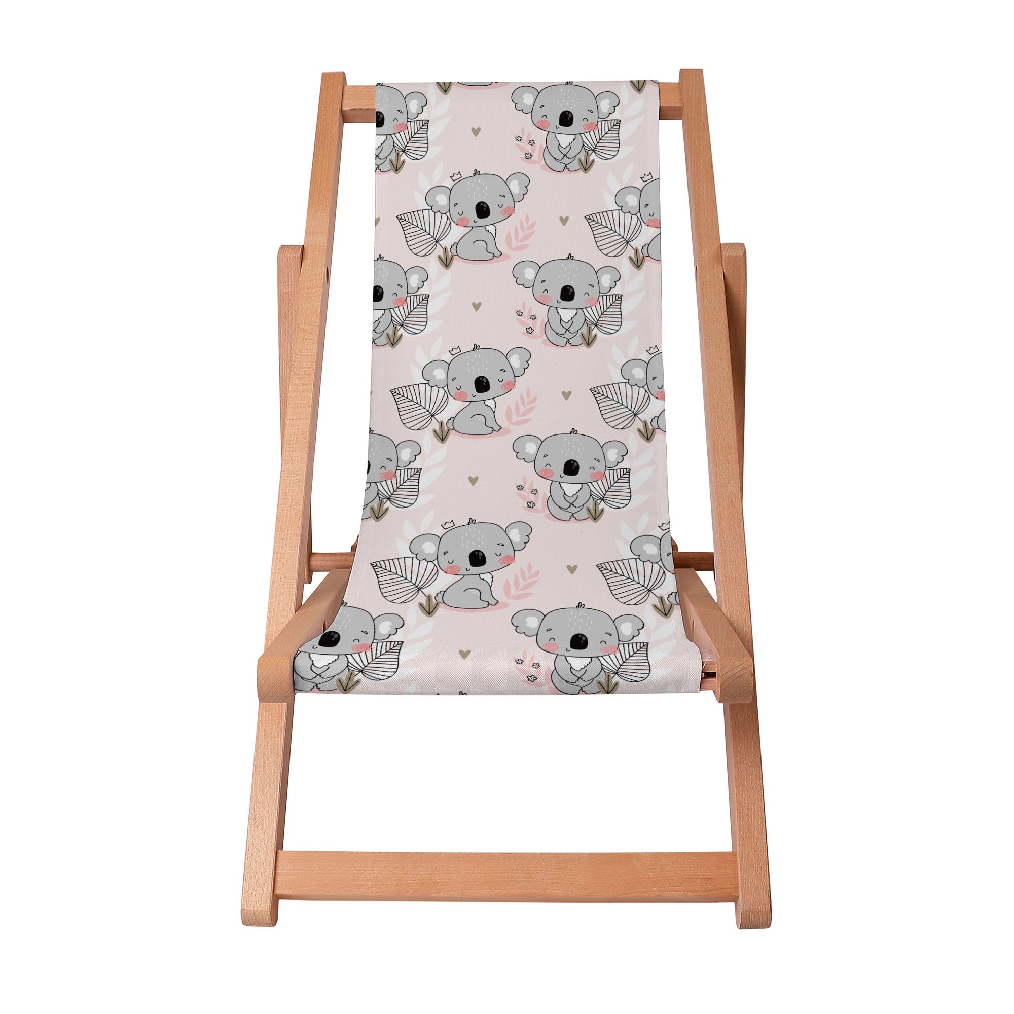 Wooden Deck Chair Cute Koala