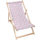Wooden Deck Chair Cute Tiger Paws-M
