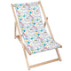 Wooden Deck Chair Dinosaurs and Unicorns-M