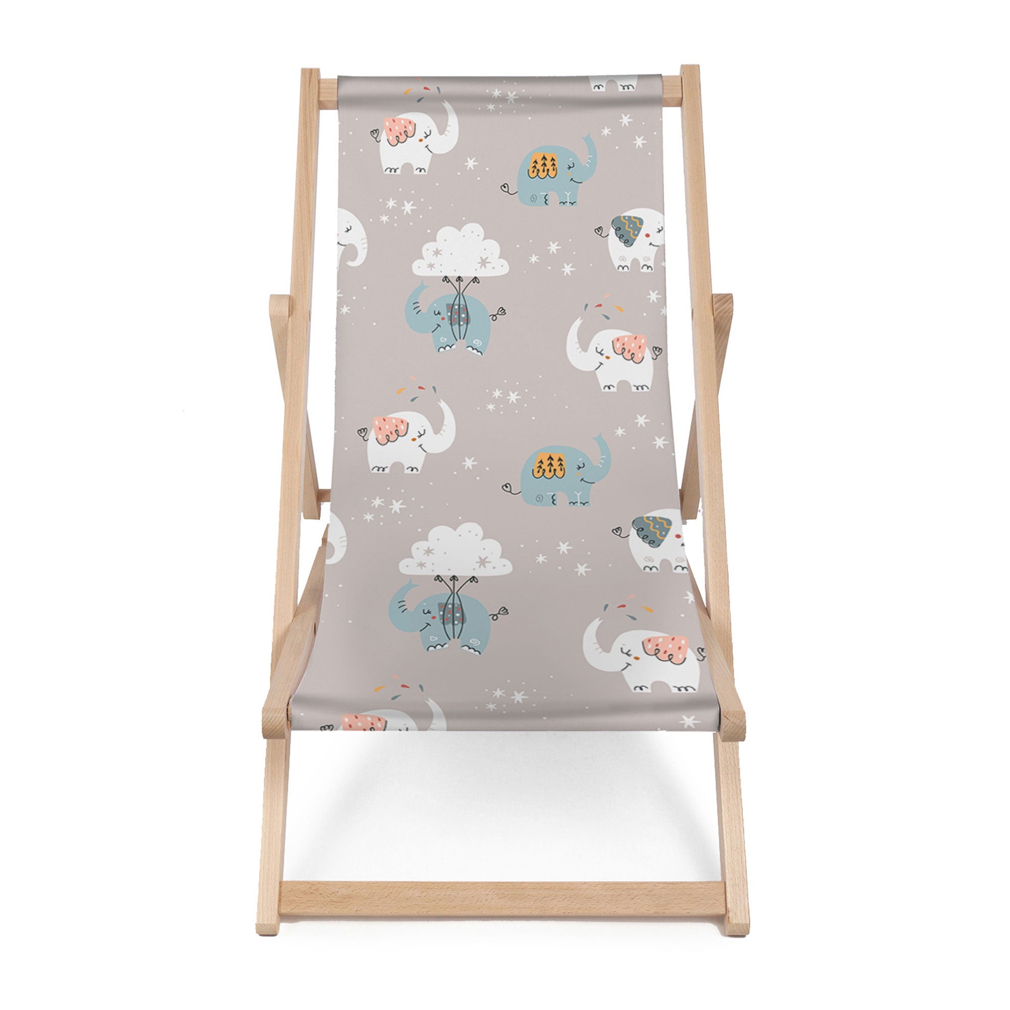 Wooden Deck Chair Fly Elephant-M