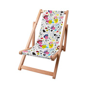 Wooden Deck Chair Girl Power