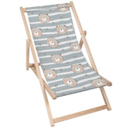 Wooden Deck Chair Happy Bear-M
