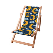 Wooden Deck Chair Night Sky-S