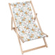 Wooden Deck Chair Playing Tiger-M