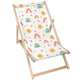 Wooden Deck Chair Rainbow and Sun-M