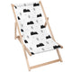 Wooden Deck Chair Scandi Mountains-M