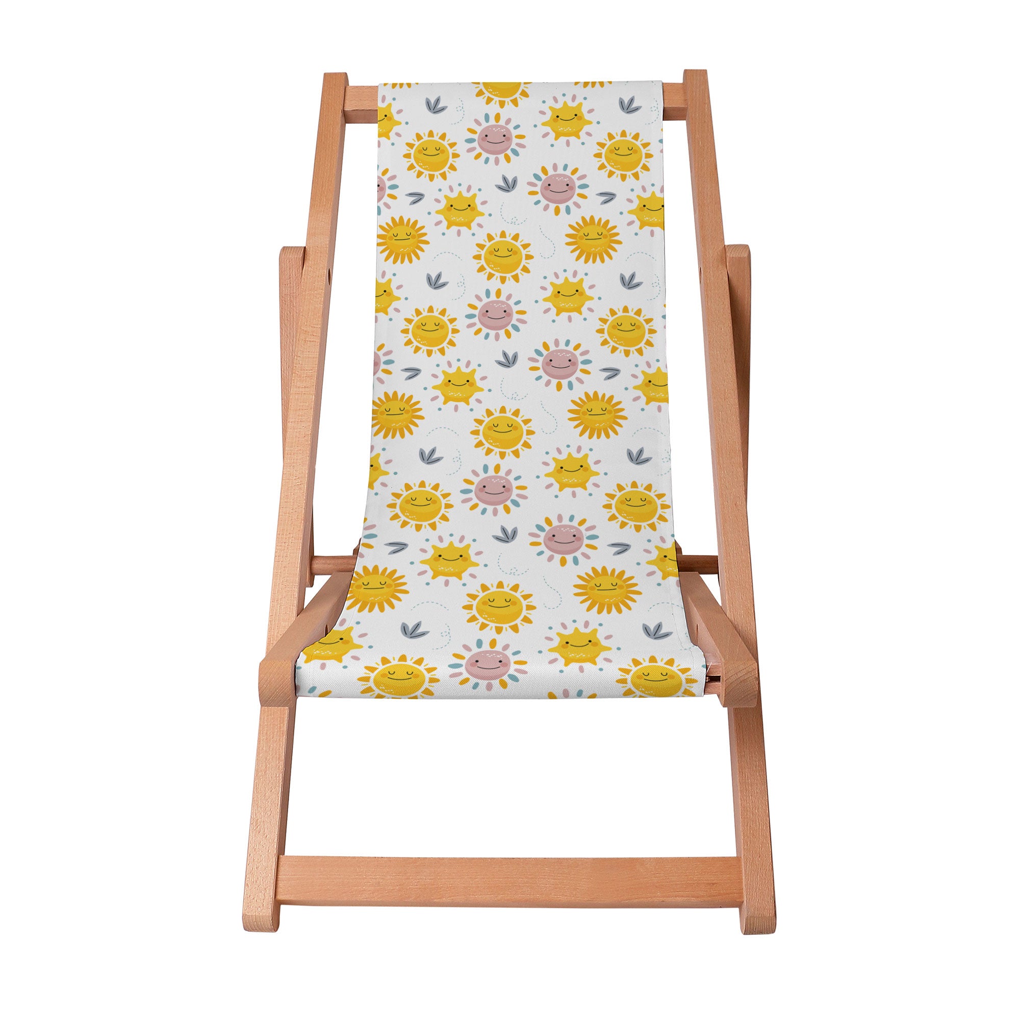 Wooden deck chair Sunny Morning-S