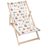 Wooden deck chair This is Farm-M