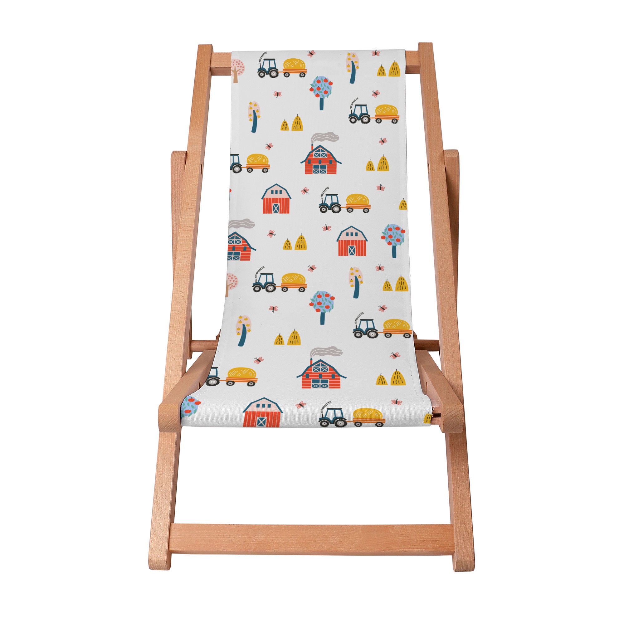 Wooden deck chair This is Farm-S