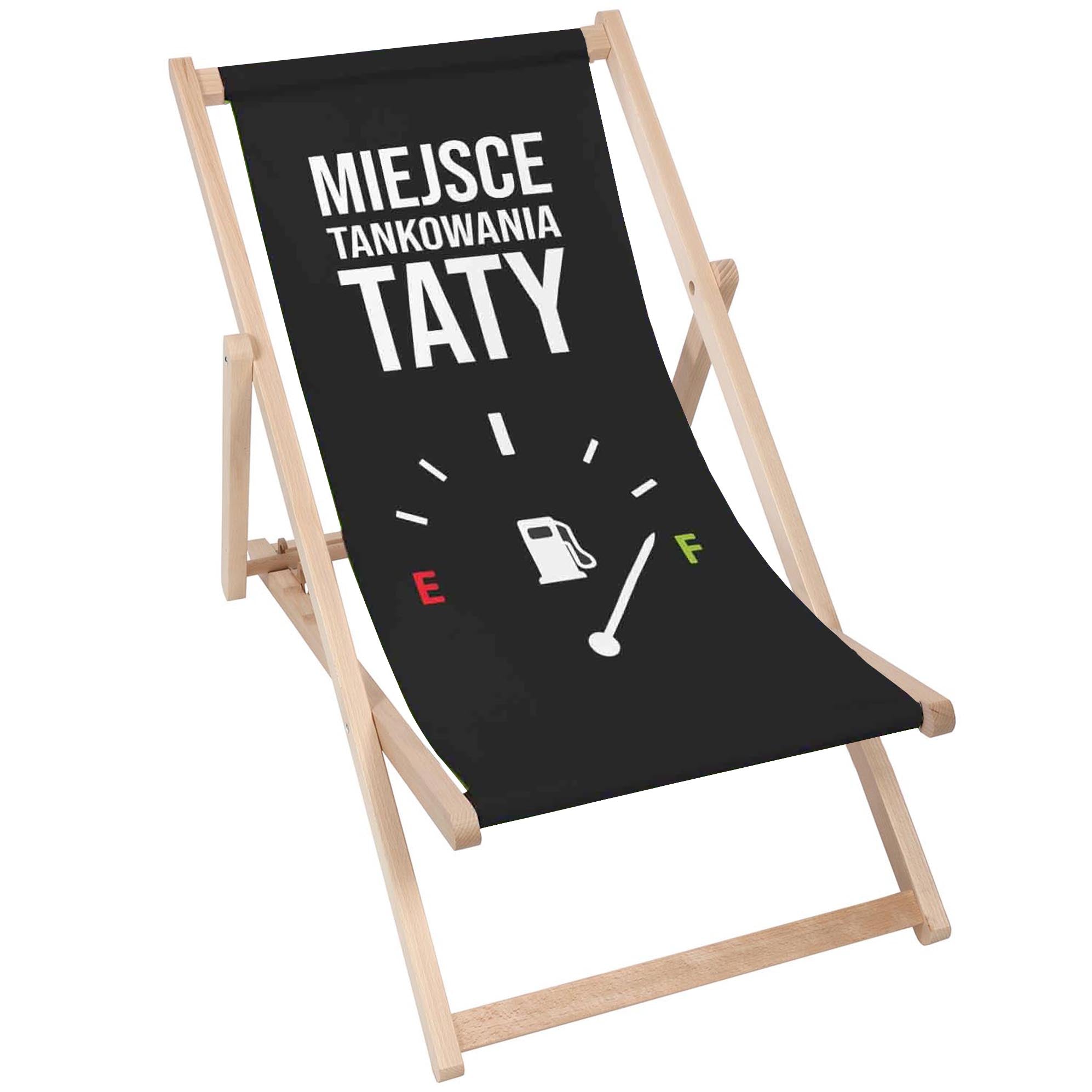 Dřevěné lehátko Táto místo