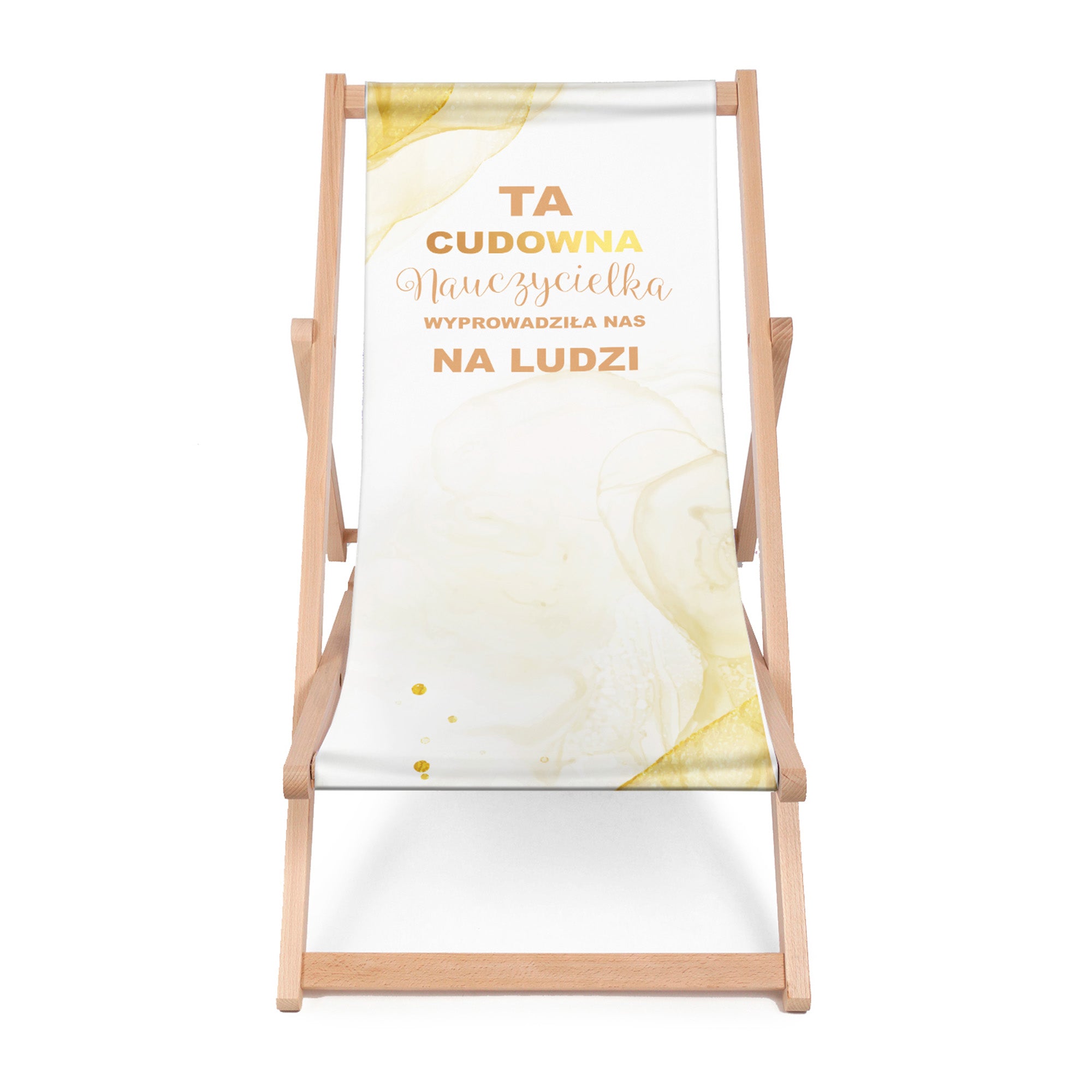 Dřevěné lehátko Čas na odpočinek