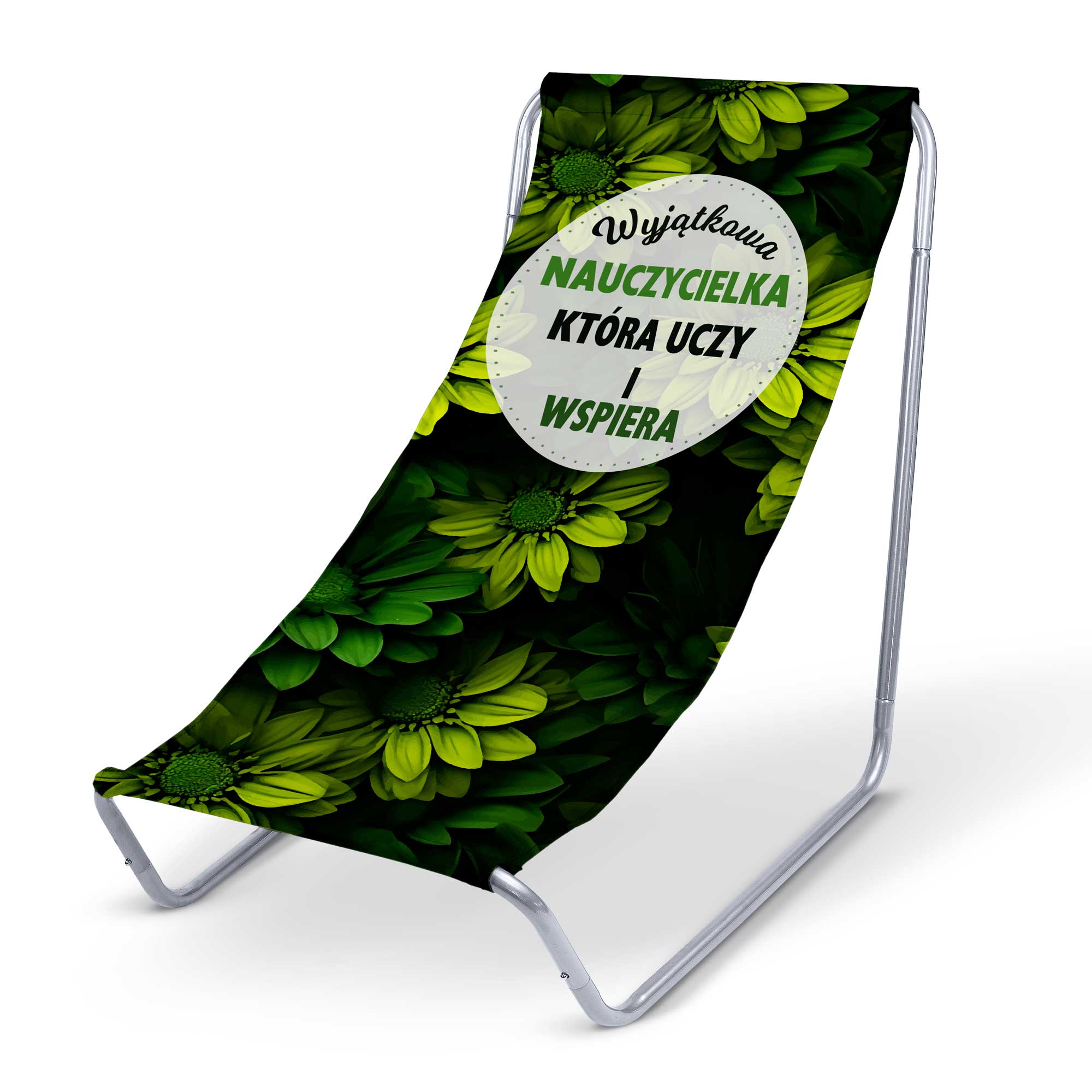 Metal deck chair Today I am not asking