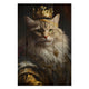 Obraz Wood Who is the King-30x30 cm