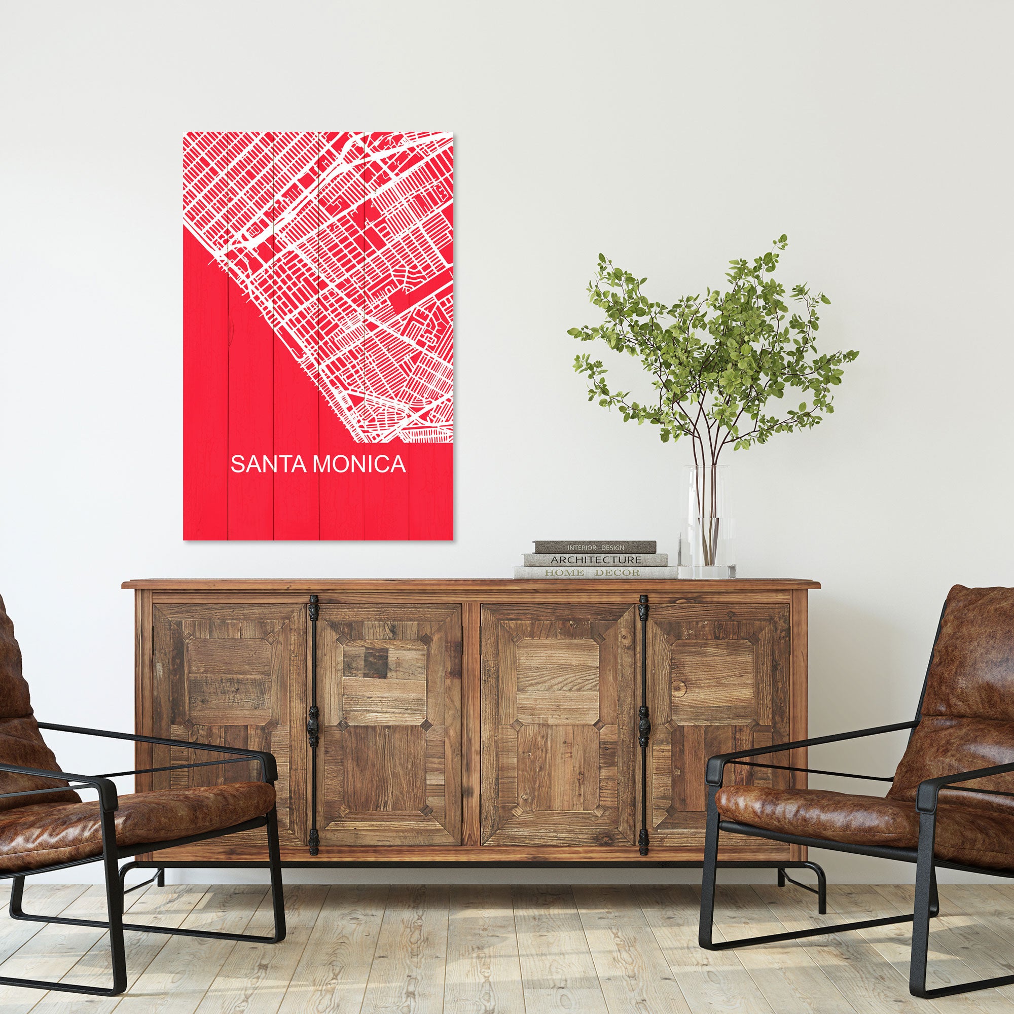 Bild Holz Santa Monica-40x60 cm