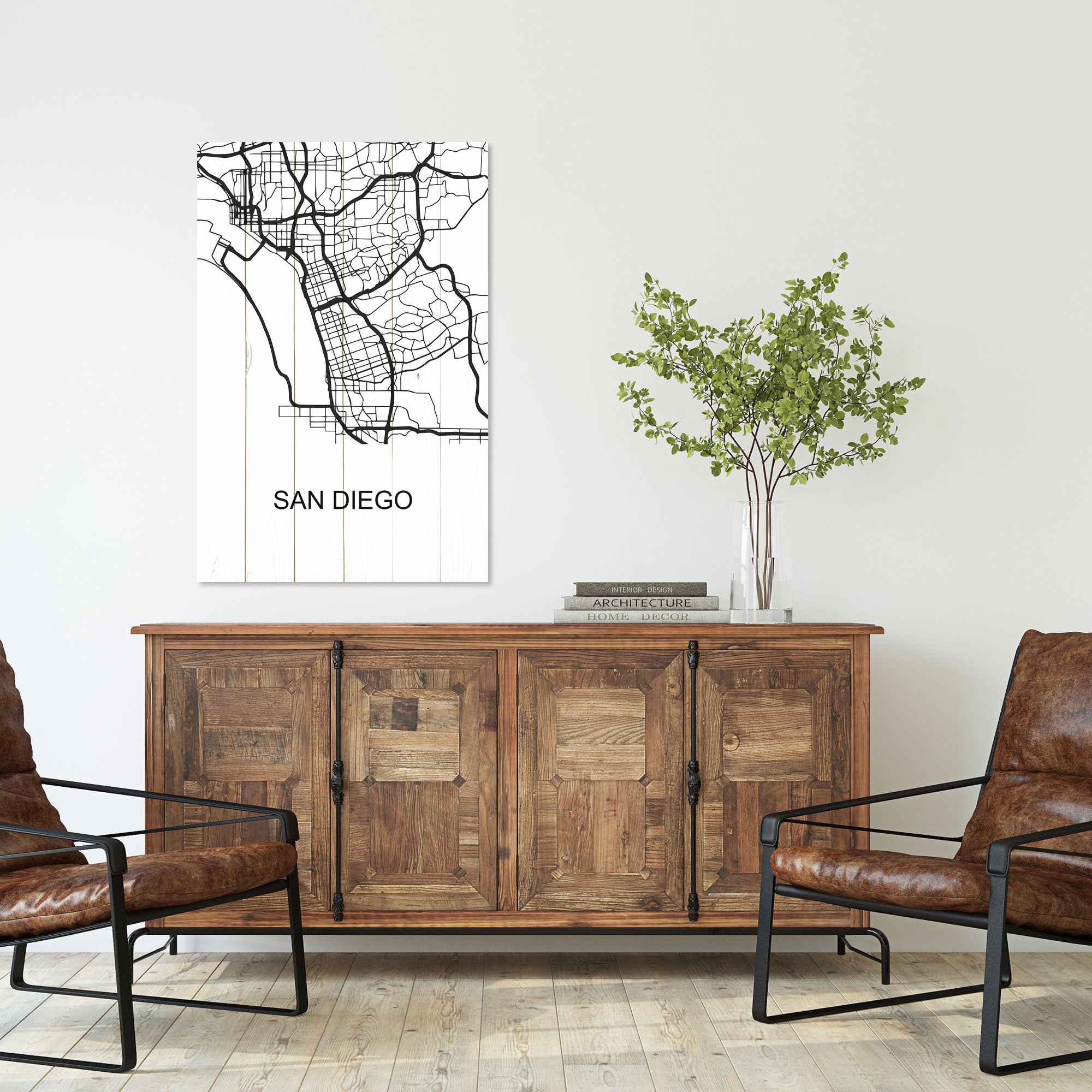 Bild Wood San Diego-50x70 cm