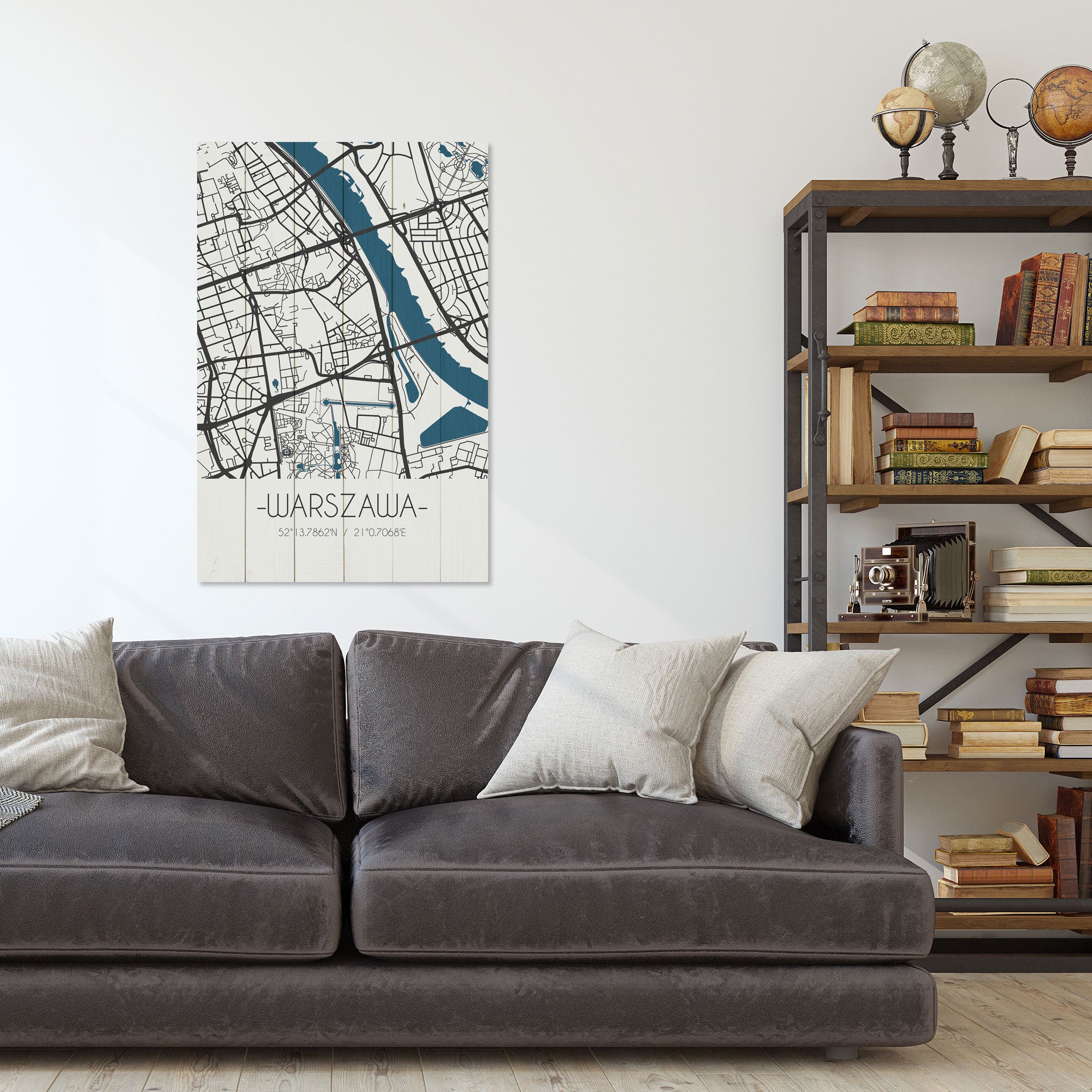Bild Wood Warschau-50x70 cm
