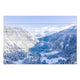 Bild Holz Winterliche Berglandschaft-20x30 cm