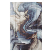 Obraz Wood Swirling Shapes