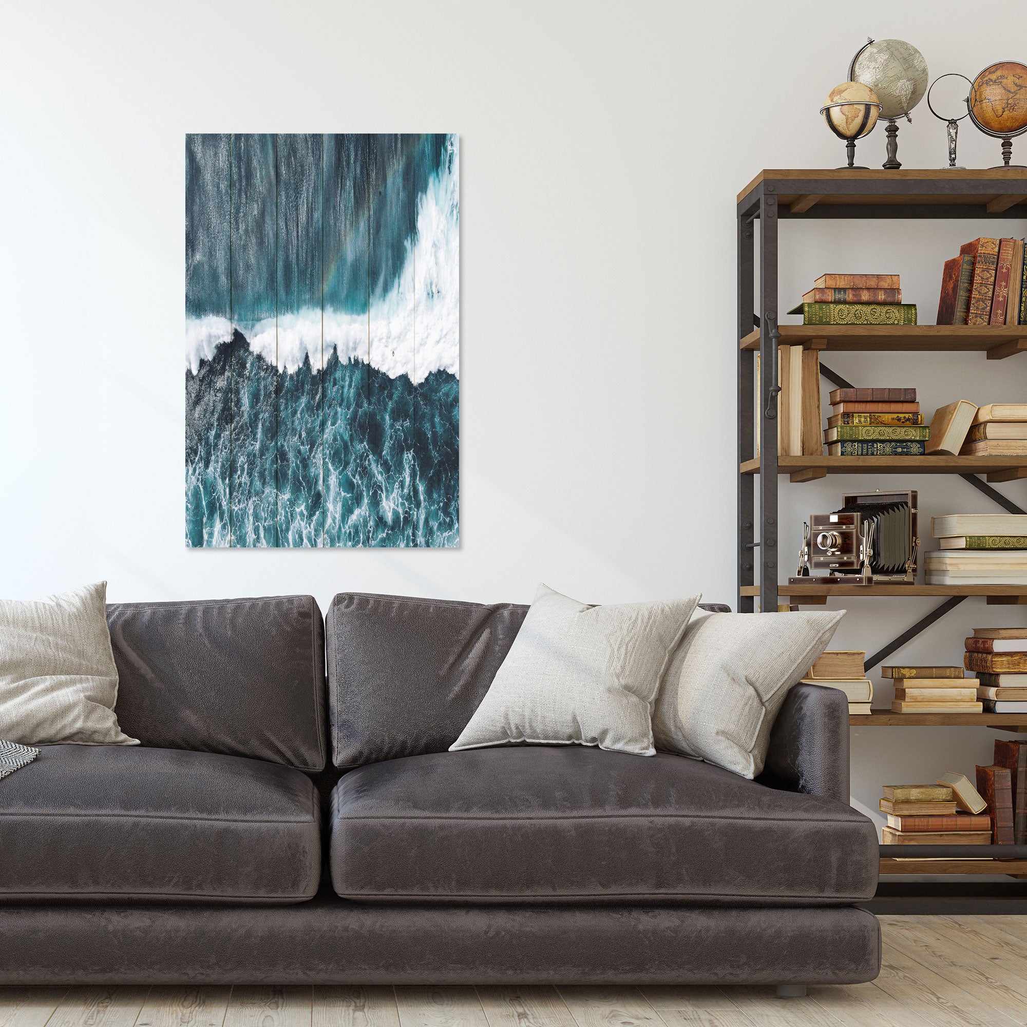 Wood Picture Stormy Weather-50x70 cm