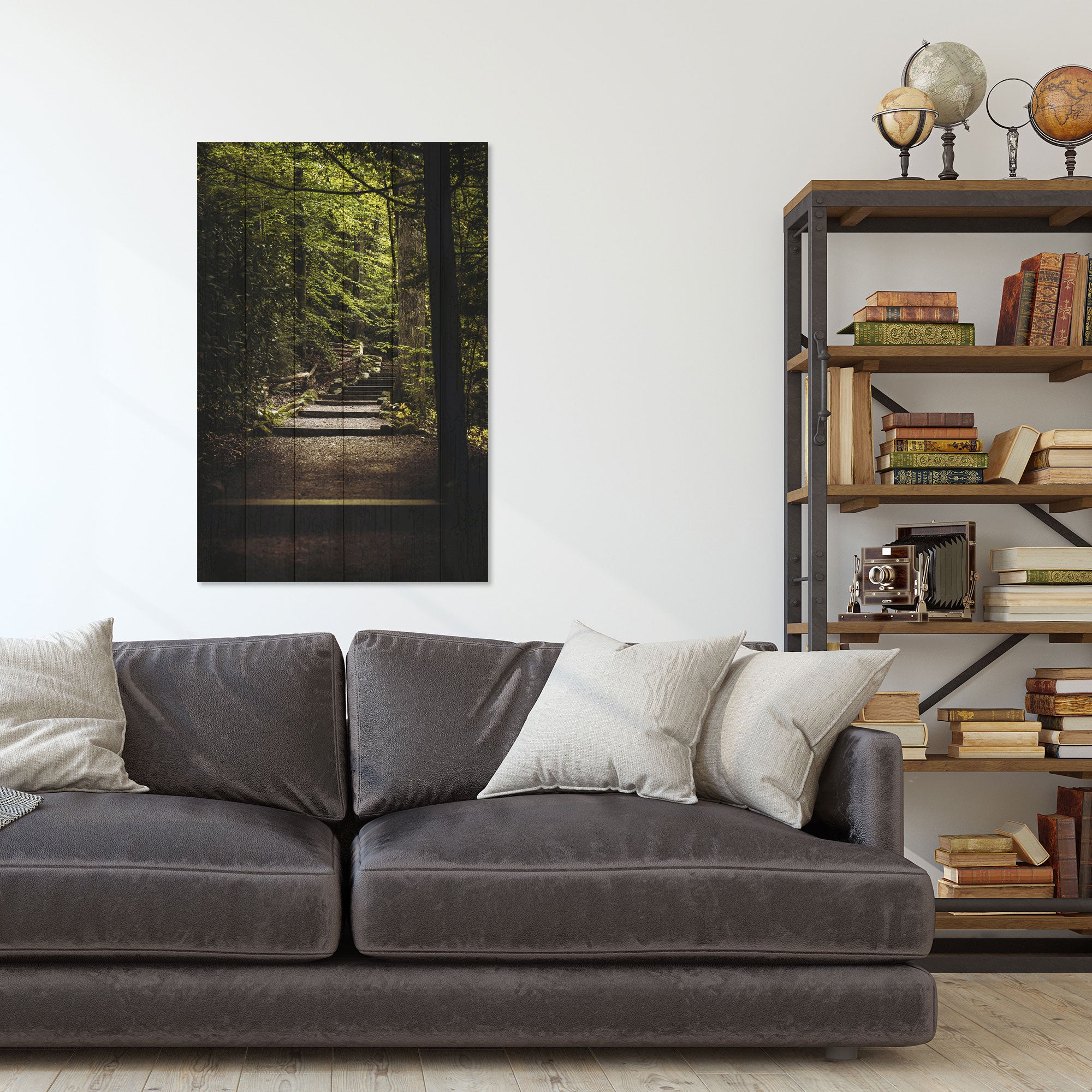Obraz Wood Schody v lese