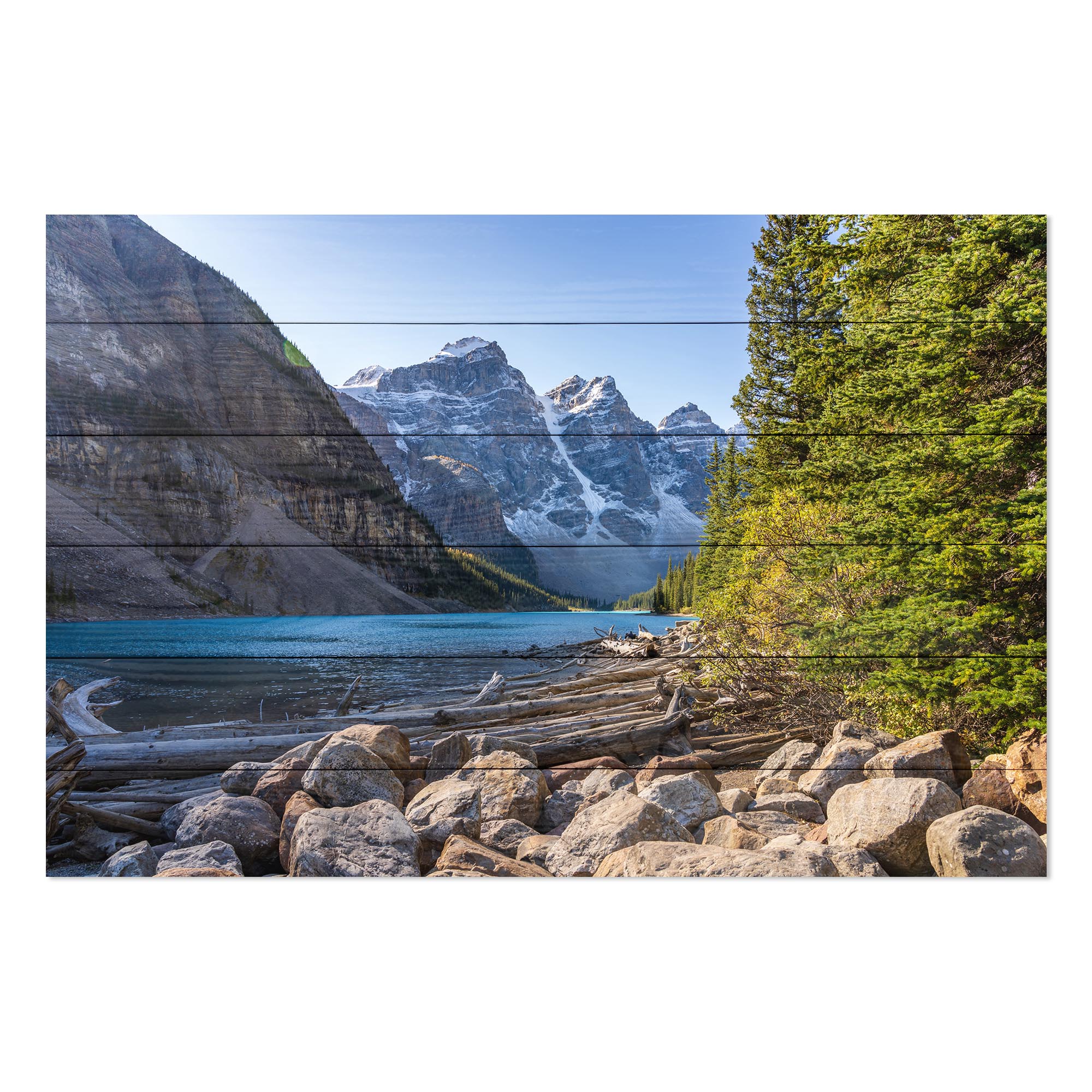 Wood Picture Summer Beautiful Landscape-40x60 cm