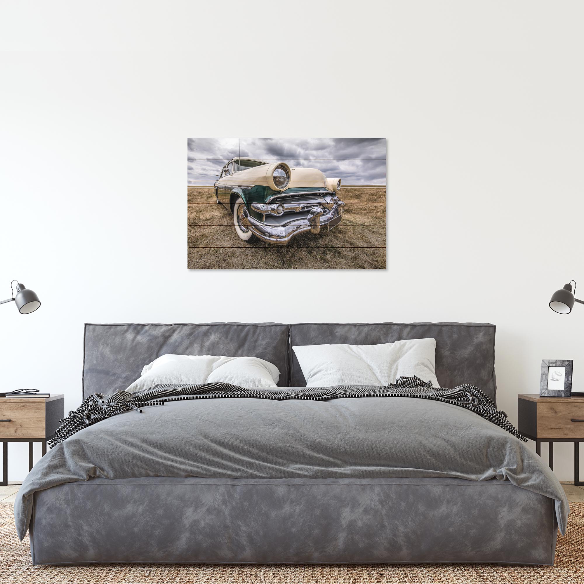 Bild Holz Oldtimer