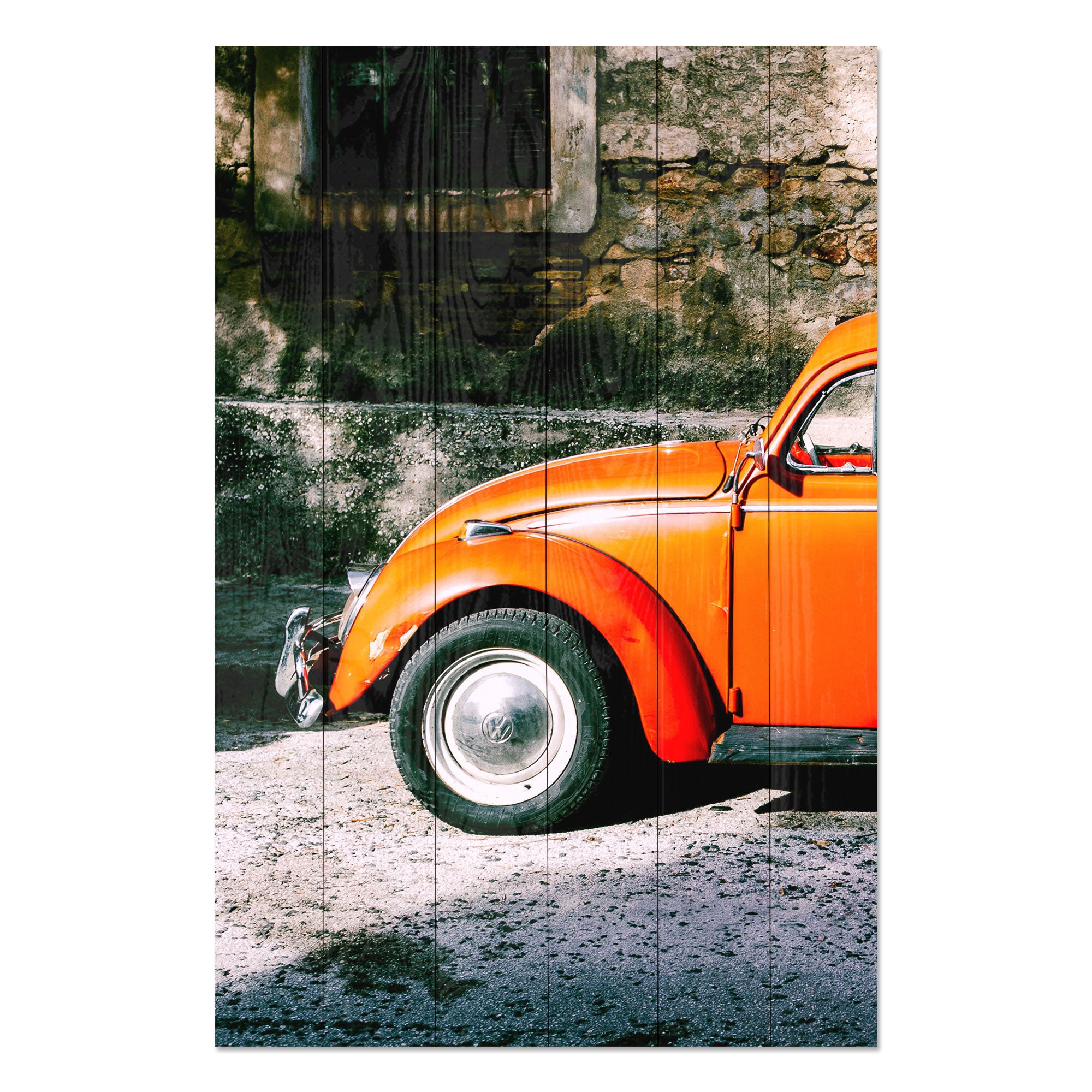Wood Picture Sienna Summer-30x30 cm