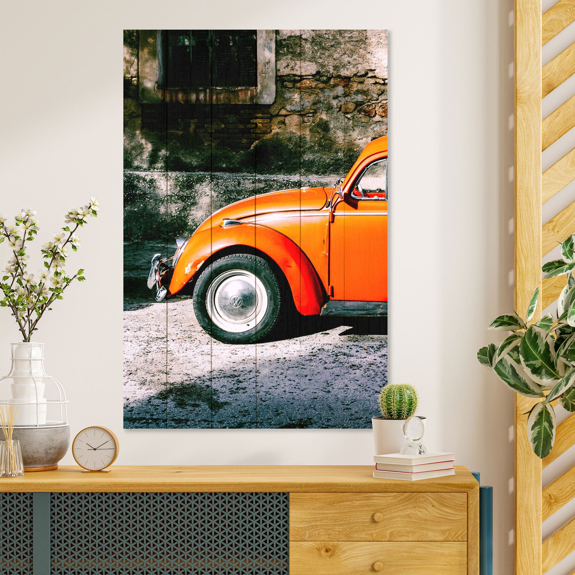 Wood Picture Sienna Summer-20x30 cm