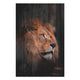 Wood Picture Lion Profile-50x70 cm