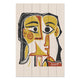 Obraz Wood Picasso Abstrakt 2