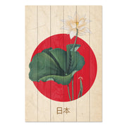 Obraz Wood Japanische Collage-50x70 cm