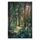 Obraz Wood Forest in the Morning-30x40 cm