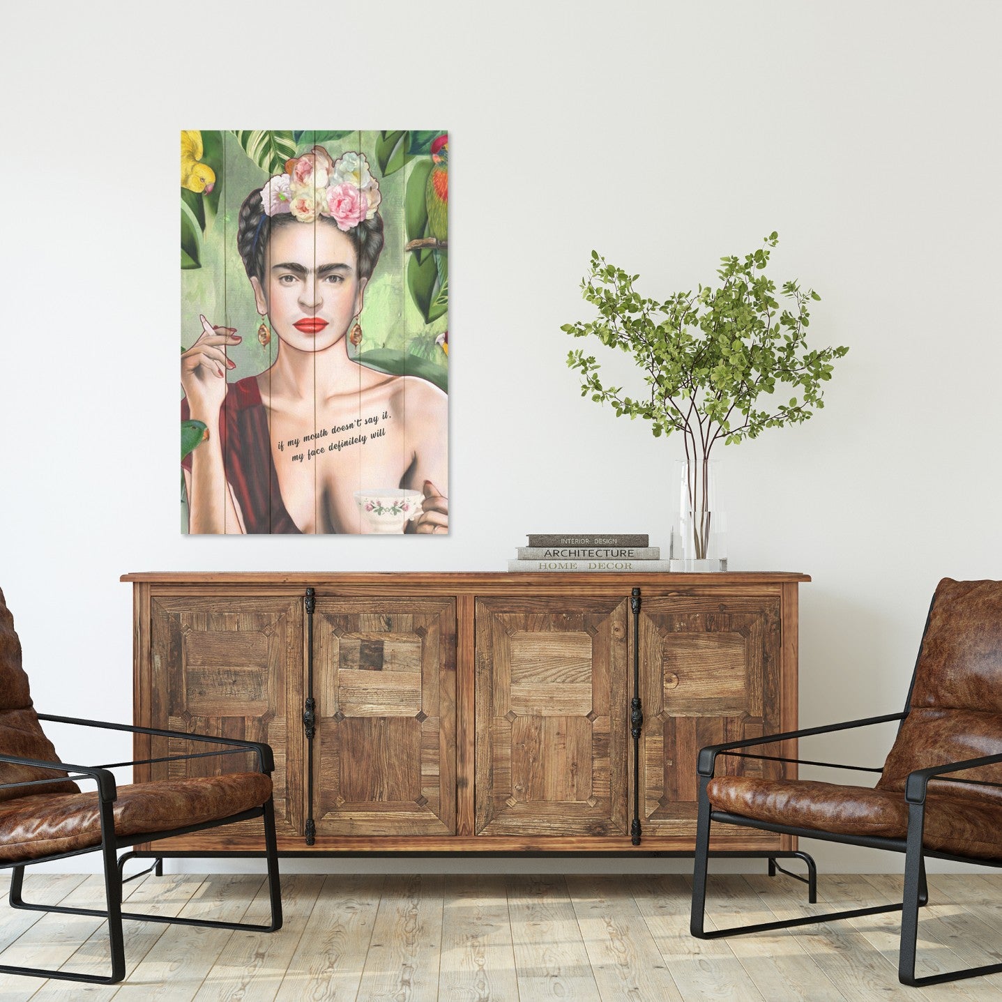 Obraz Wood Frida