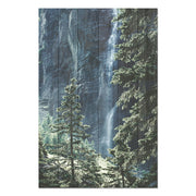 Obraz Wood Forest Waterfall-50x70 cm