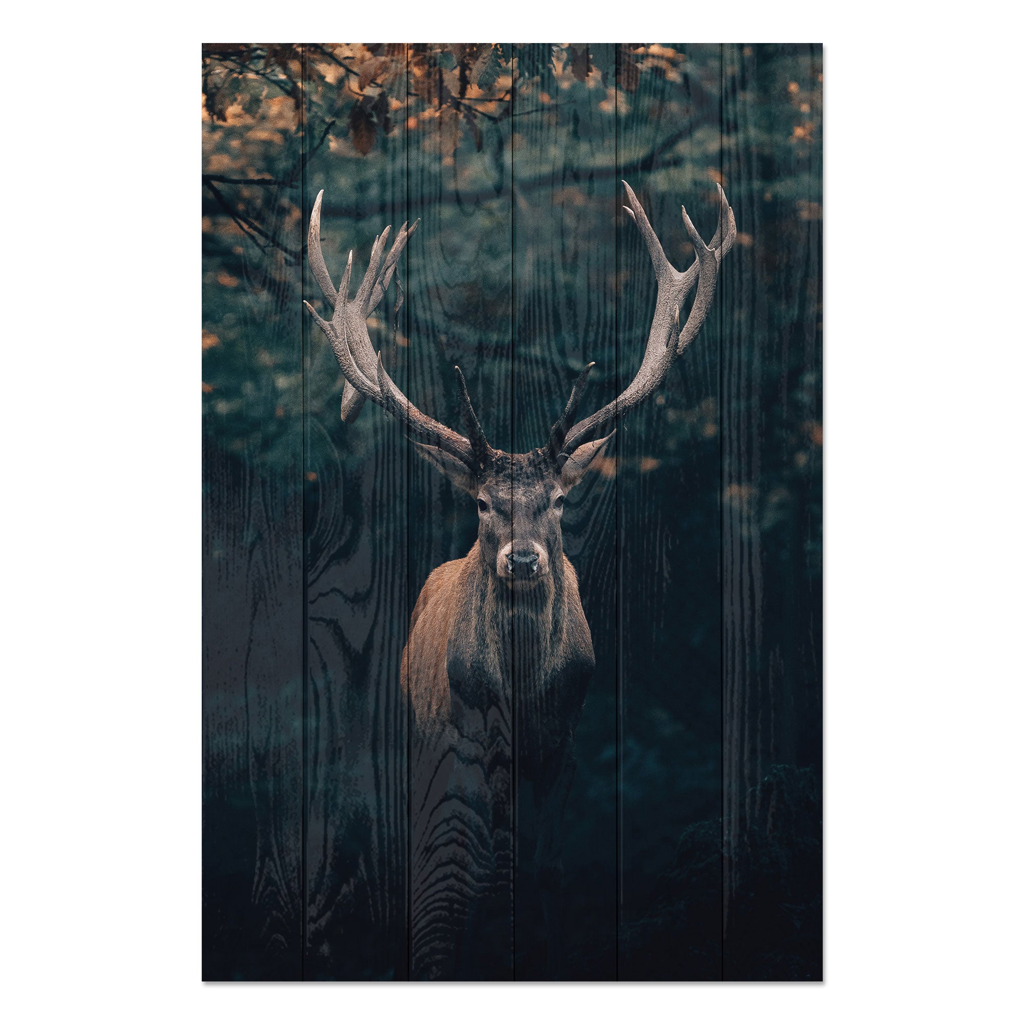 Wood Picture Deer-30x30 cm