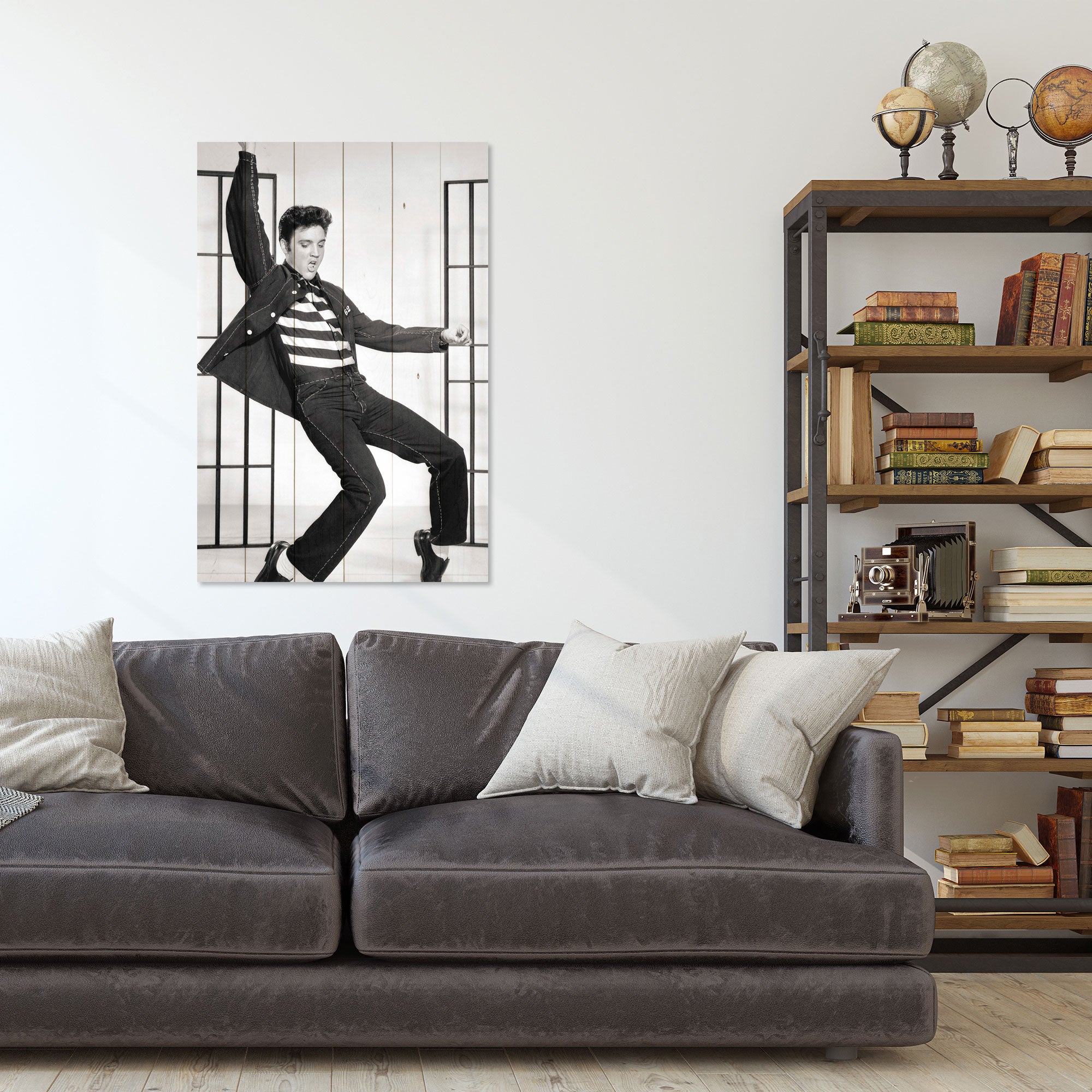 Wood Picture Elvis Dance-40x60 cm